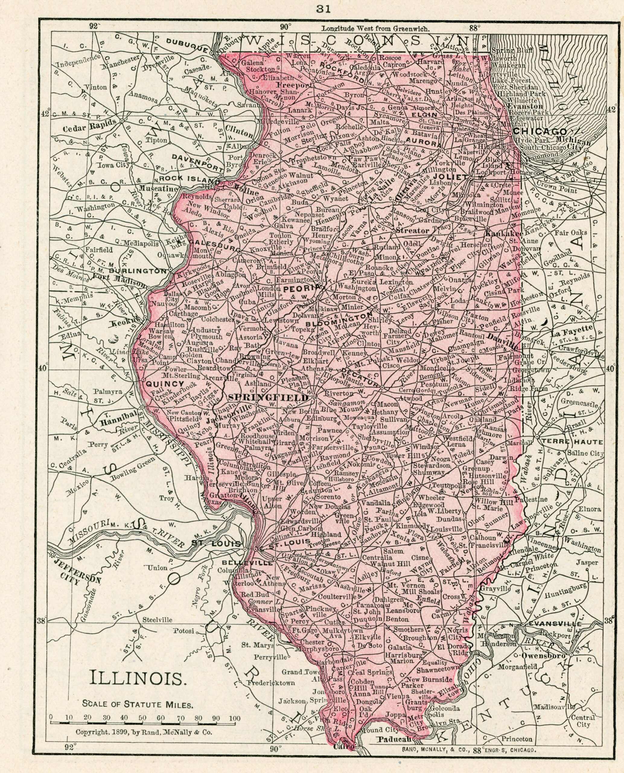 1924 Vintage Atlas Map Page – Kentucky map on one side and Louisiana map on  one side – Green Basics Inc